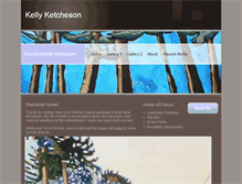 Tablet Screenshot of kellyketcheson.com
